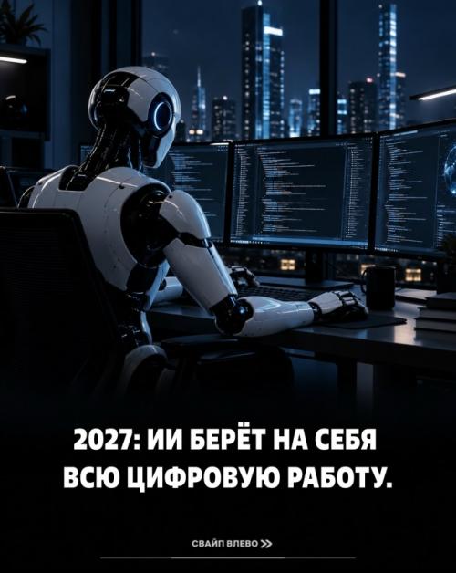 ИИ уже забирает у человека часть привычной работы, и рынок труда меняется быстрее, чем кажется. 02