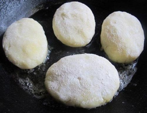 Картофельные зразы с грибами. 04