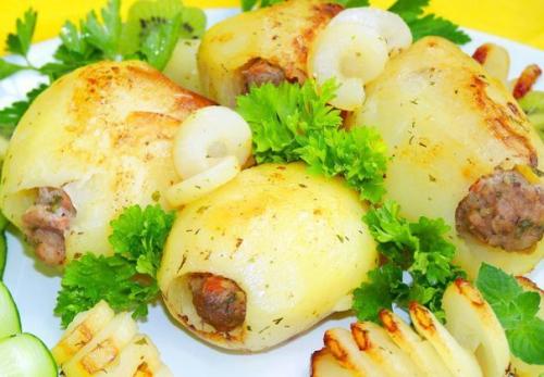 Фаршированный картофель. Ингредиенты. 07 Фаршированный картофель. Ингредиенты. 07