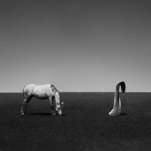 Черно-белые автопортреты Ноель с. Освальд. 06