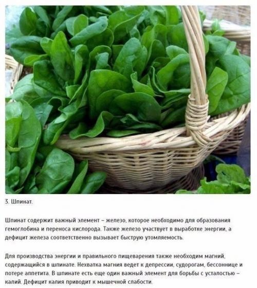 10 продуктов, которые снимут усталость. 02