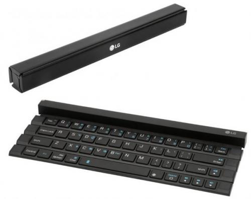 LG Rolly Keyboard - сворачивающаяся Bluetooth - клавиатура. 02