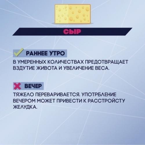 Когда лучше есть определённые продукты? 04