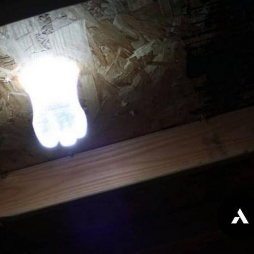 Для гаража очень даже - альтернативное освещение. 03