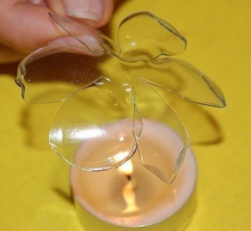 Цветы из пластиковых бутылок. 02