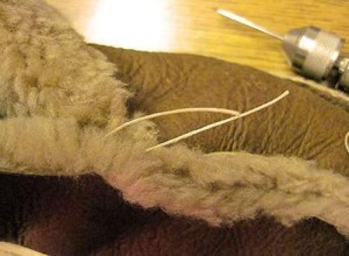 Мы шьем обувь из старой дубленки. 04 Мы шьем обувь из старой дубленки. 04