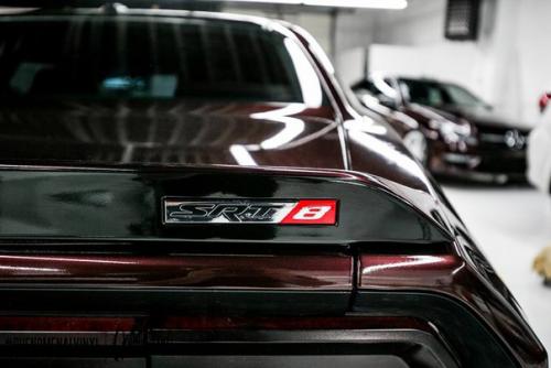 Challenger Srt8 обтянутый винилом 3M Black Rose. 06