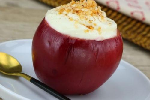 Чизкейк в яблоке. 01