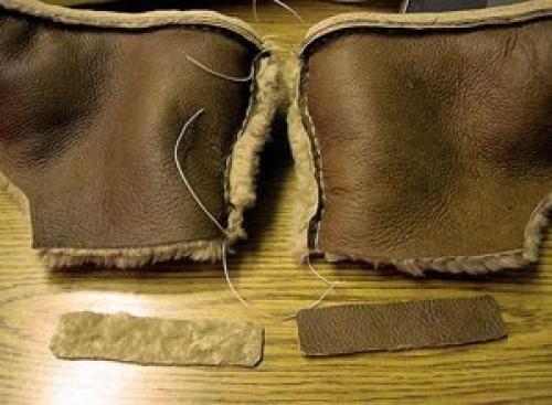 Мы шьем обувь из старой дубленки. 06 Мы шьем обувь из старой дубленки. 06
