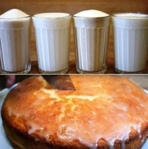 Heжнeйший пирог 4 стакана.  