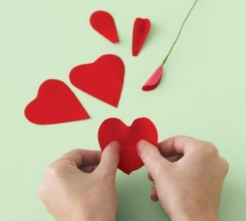 Розы из бумаги. 02