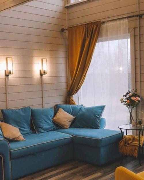 Невероятный синий дом и уютная атмосфера. 02