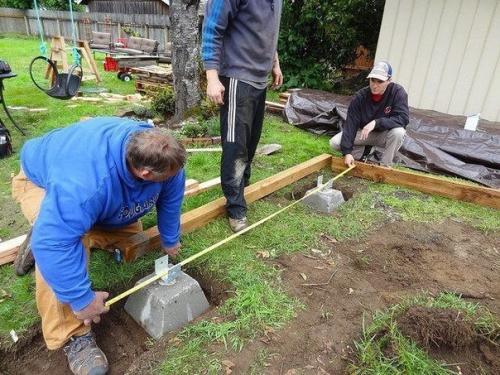 Как создать деревянную террасу возле дома. 02 Как создать деревянную террасу возле дома. 02