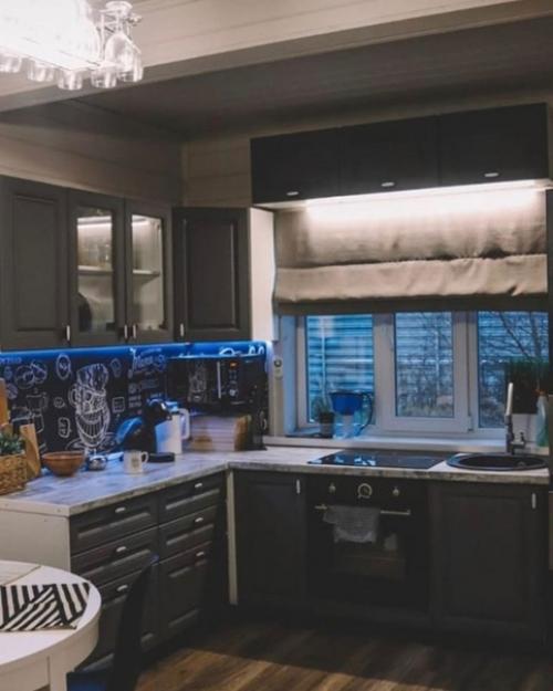 Невероятный синий дом и уютная атмосфера. 06