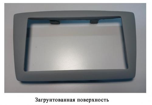 Создание рамки своими руками для автомагнитолы. 08