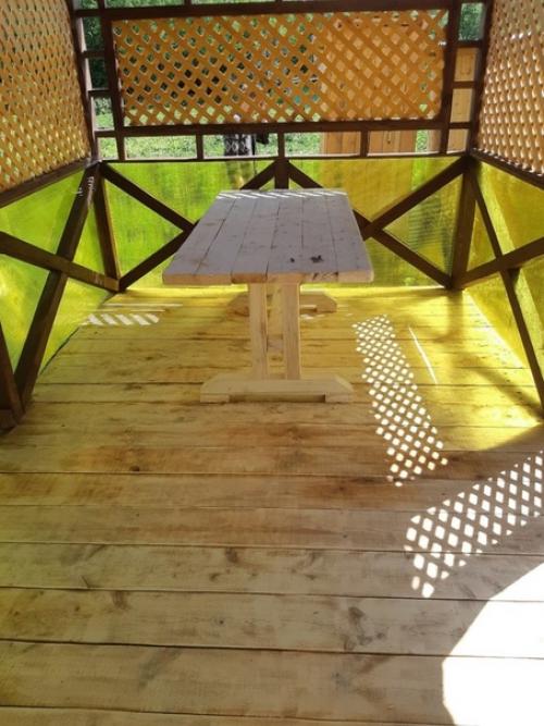 Пошаговое строительство беседки на даче. 01