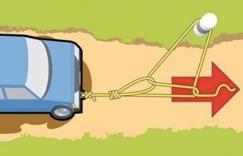 В общем, застревать лучше с тросом и у столба. 05