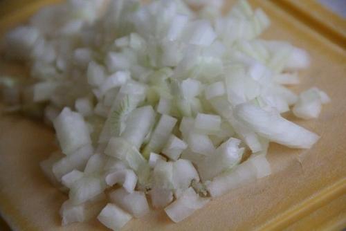 Куриные сердечки в сырном соусе. 02