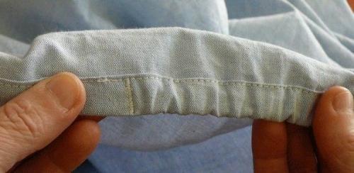 Как сшить простынь на резинке пошагово.