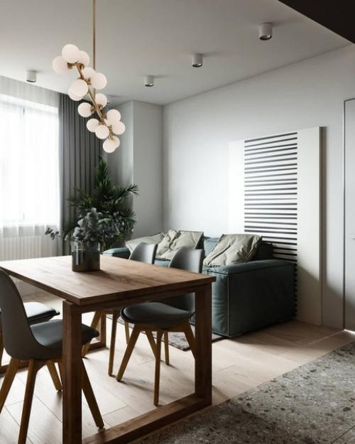 Проект квартиры площадью 58 кв. 05