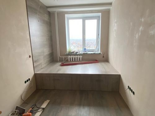 Девушка сама делала ремонт, потратила десятки часов. 02