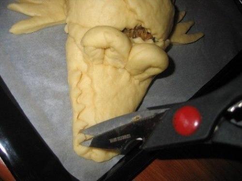 Мясной пирог Крокодил. 04