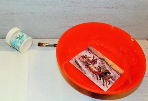 Мастер-класс по декорированию бутылки шампанского в технике декупаж. 03