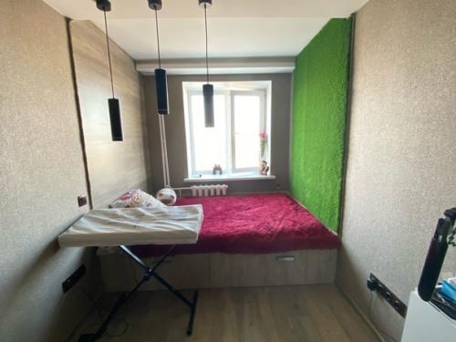 Девушка сама делала ремонт, потратила десятки часов. 03