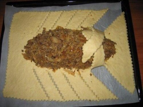 Мясной пирог Крокодил. 01