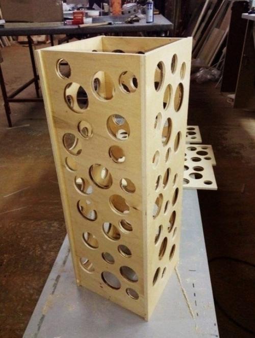 Дачный лайфхак. Абажур для атмосферных светильников своими руками. 03