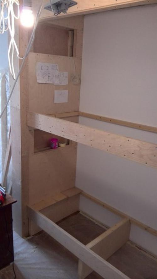 Как сделать двухъярусную кровать своими руками. 02