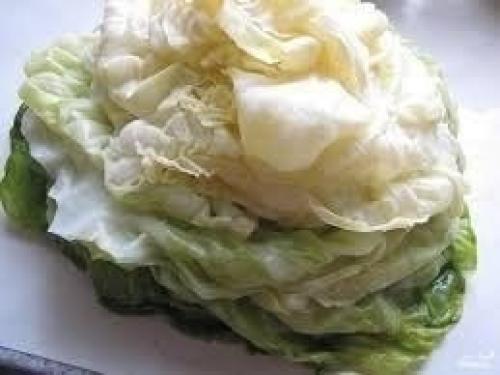 Капуста для голубцов - обработка в микроволновке. 02