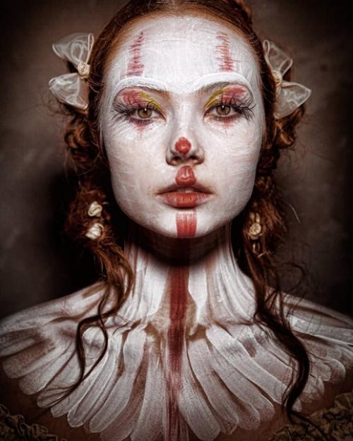 Клоунвилль/Clownville. Пугающий фотопроект французского фотографа Eolo Perfido. 02