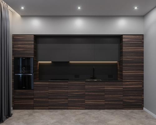 По просьбе заказчика из однокомнатной квартиры нужно было сделать студию, похожую на номер в отеле. 04