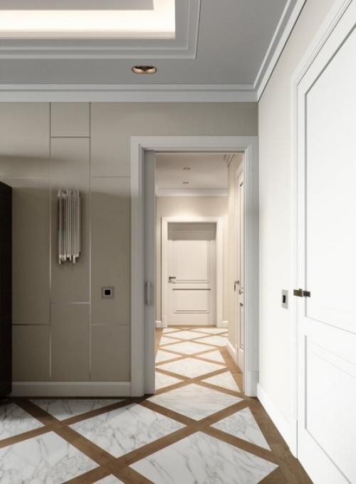 Кухня - гостиная и прихожая. 07