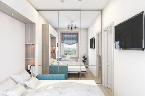 Площадь спальни 9, 7 кв. 01