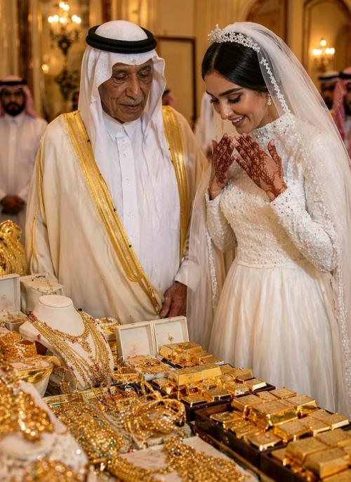 Брак с разницей в возрасте и роскошные подарки вызвали обсуждения в соцсетях. 02