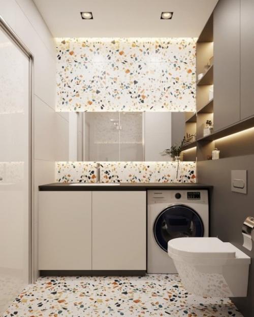 Дизайн совмещенного санузла. 01