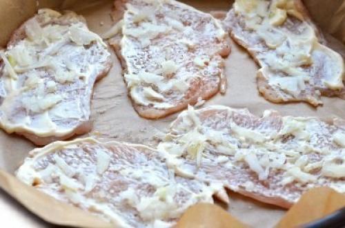 Куриные отбивные в духовке. 02