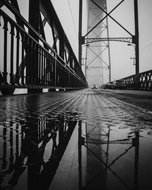 Лужи на асфальте как источник вдохновения. 05