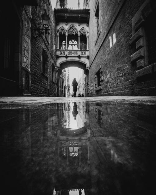 Лужи на асфальте как источник вдохновения. 04