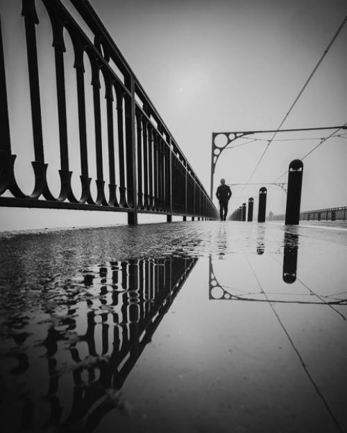 Лужи на асфальте как источник вдохновения. 03