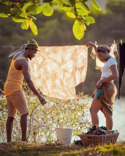 Простая и добрая Love Story от ямайского фотографа Adrian Mcdonald. 07