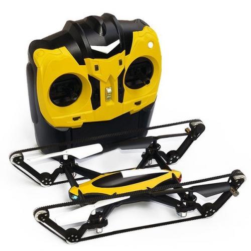 Гибрид квадрокоптера и танка. 03