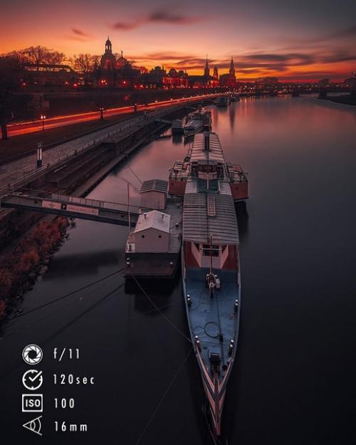 Вечерние пейзажи и настройки камеры с которыми они были сняты. 02