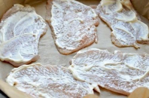 Куриные отбивные в духовке. 01