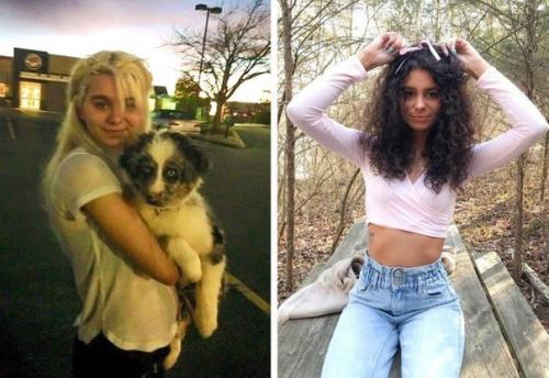 9 девушек, которые перестали мучить свои кудряшки утюжком и ахнули от увиденного результата. 04