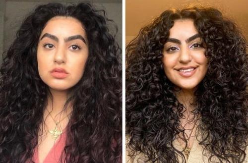 9 девушек, которые перестали мучить свои кудряшки утюжком и ахнули от увиденного результата. 01