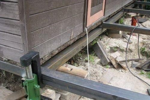 Как поднять старый дом? 01 Как поднять старый дом? 01