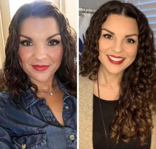 9 девушек, которые перестали мучить свои кудряшки утюжком и ахнули от увиденного результата. 05